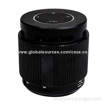 Bluetooth Mini Speaker, FM Radio and MP3 Function, Bluetooth Headset, Metal Cover, Mini Size
